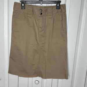 Dkny Jeans Women’s Skirt Tan/Khaki 8